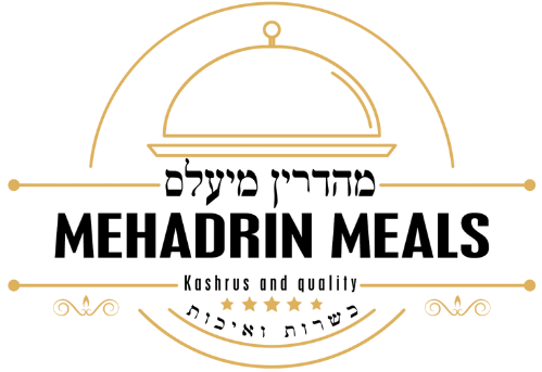 Mehadrin Meals Black Logo - Eng